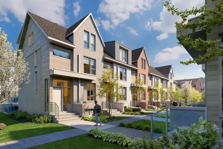 quartier metta maisons en rangee